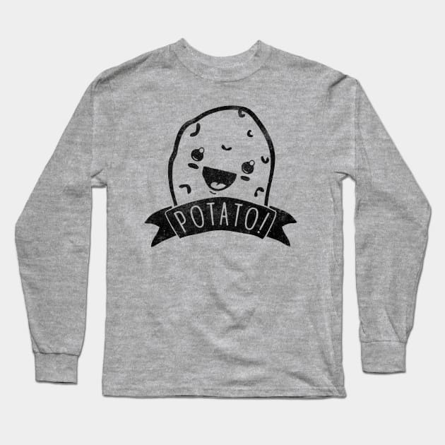 TEAM POTATO ERMAHGERD!!! Long Sleeve T-Shirt by BeanePod